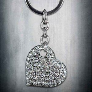Sleutelhanger Hart Bling Bling