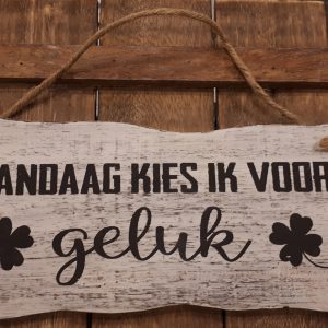 Vandaag kies ik voor geluk
