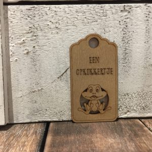 label een opkikker