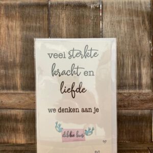 MGP: Veel sterkte kracht en liefde