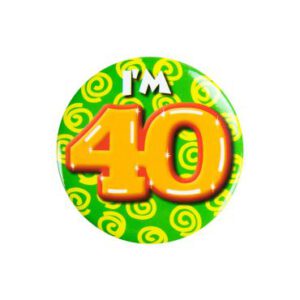 Button i'm 40