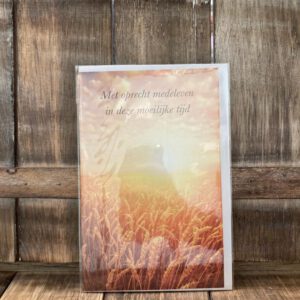 MGP: Met oprecht medeleven in deze moeilijke tijd