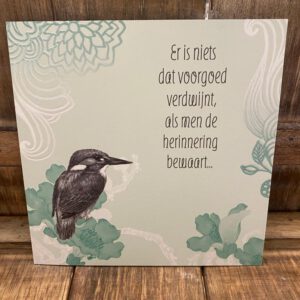 Hallmark: Er is niets dat voorgoed verdwijnt,