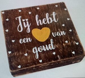 Jij hebt een hart van goud